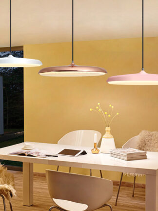 Купить Hot LED Modern Lamp Denmark Mini Pendant Lamp Bedroom Lamp Office Living Room Lamps Light Fitting Chandelier UFO