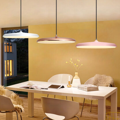 Купить Hot LED Modern Lamp Denmark Mini Pendant Lamp Bedroom Lamp Office Living Room Lamps Light Fitting Chandelier UFO