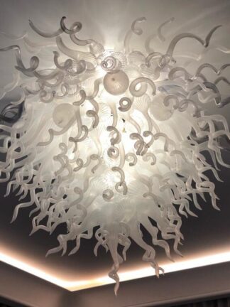 Купить Lamps Dining Room Decorative Ceiling Light Blown Murano Chandeliers LED Flush Mount Hotel Restaurant Ceiling-Lighting Decoration