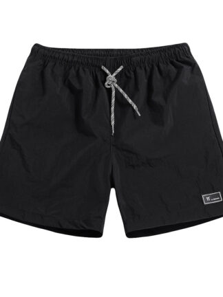 Купить Januarysnow Short Men's Summer Plus Size Thin Fast-drying Beach Trousers Casual Sports Short Pants Men Loose Lightweight Shorts Gym