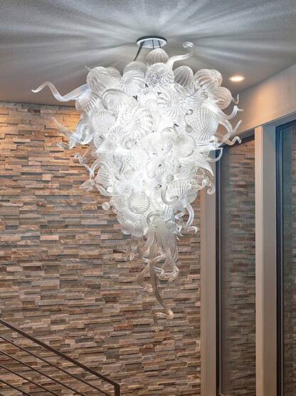 Купить Home Decoration Bubble Pendant Lamps LED Bulbs Modern Crystal Chandeliers Light Style Hand Blown Glass Chandelier