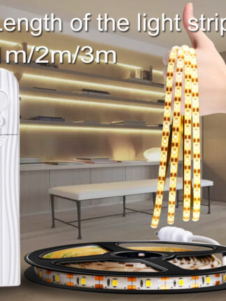 Купить 5M USB Tira led Stripe Light Waterproof Flexible Lamp Tape Motion Sensor Kitchen Closet Cabinet Stair Night Light Led Lamp Strip LED012