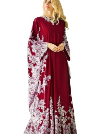 Купить New Saudi Arabic Green Evening Dresses Long Sleeves Gowns Lace Applique Plus Size Prom Wear Elegant