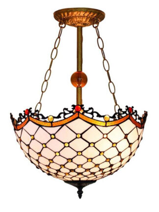Купить Ceiling Lamp classic painted mesh glass chandelier Retro European Style carved fairytale round bedroom lamp living room lamps TF21