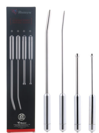 Купить New 4 styles 304 Real Stainless steel 20 speeds vibrating Male Urethral dilator penis plugs Metal urethral stimulating masturbator vibrator