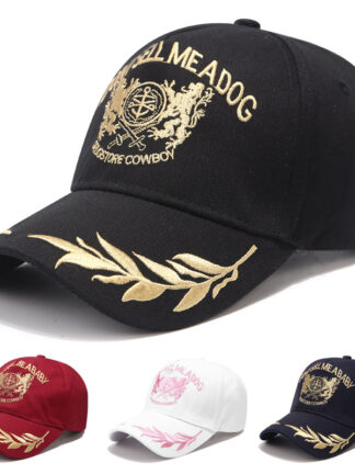 Купить New Summer Letters Embroidery Designer Baseball Cap Snapback Hats Unisex Sell ADog Style Hat for Men Women Hats