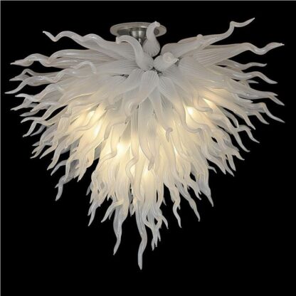 Купить Modern Pendant Lamps LED Ceiling Lights Italy Homer Decor Hand Blown Glass Chandelier for Dining Room Artistic Light Fixtures