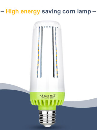 Купить LED Bulb E27 Corn Bulb 5PC/LOT 10W 15W 20W Ampoule LED Lamp Bombilla Smart IC Home Light Bulb No Flicker Energy Saving