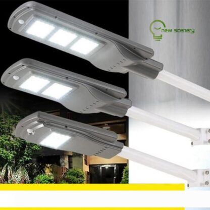 Купить 20W 40W 60W solar powered led lights by PIR motion sensor solar street pathway decorative floodlights