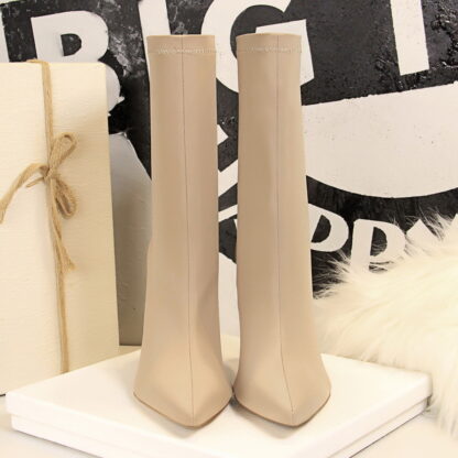 Купить New Arrival Women Over The Knee Boots Suede Thigh High Boots 2020 Autumn Winter Ladies Fashion High Heels Shoes Woman