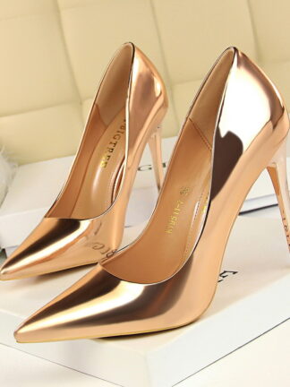 Купить size 34 to 43 bridesmaid wedding shoes designer pumps shining sequins high heels fashion luxury designer women shoes L15565