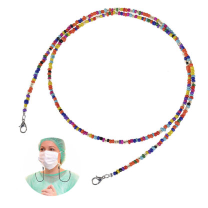 Купить Mask Anti-slip Rope Eyewear Chains Fashion Accessories Multifunction Colorful Hanging Chain Bead Masks Extension Holder