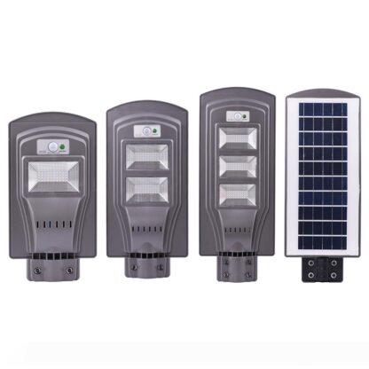 Купить 20w 40w 60w LED solar street light Outdoor Waterproof IP65 PIR sensor Smart light changes led light 50mm interface