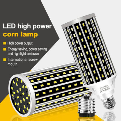 Купить LED Bulbs AC100-277V E27 50W 2835 Fan Cooling LED Corn Lights Bulb Without Lamp Cover for Indoor Home Decoration Droplight Street Spotlight