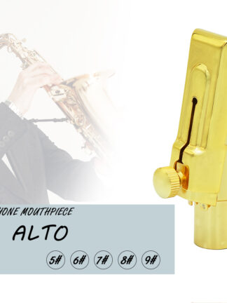 Купить NAOMI Professional Saxophone Alto Metal Mouthpiece Advanced Sax Mouth Pieces Size 5 6 7 8 9
