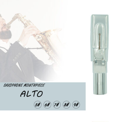 Купить NAOMI Advanced Alto Saxophone Mouthpiece Alto Sax Mouth Pieces For Professional Player Size 5 6 7 8 9