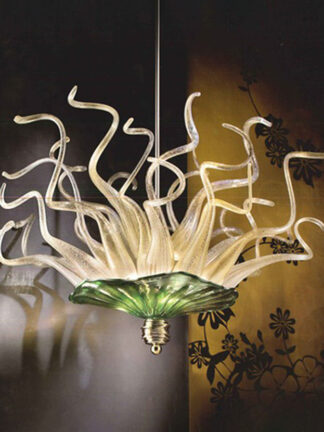 Купить Art Deco Nordic Personality Pendant Lamps 60X60cm Crystal Chandeliers Glass Hanging Lights for Home Bedroom Restaurant Chandelier Lighting Fixture Luxury