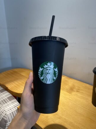 Купить The mermaid Starbucks 24 Oz Plastic Beverage Juice Cup And Straw Magic Coffee Cup Custom Starbucks Plastic Cup
