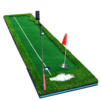 Купить Golf Putting Green Mat Simulator Professional Practice Trainning Aids Non-Slip System for Home Office Indoor Outdoor Use Game Gift