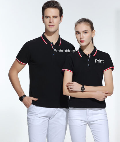 Купить plus size Embroidered polo LOGO or TEXT t-shirt cotton sport Soft Touch shirt fitness golf polos Custom Made tshirt