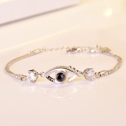 Купить devils eye bracelet for women girls layies styles 100 languages i love you memory bracelets female valentines day gift