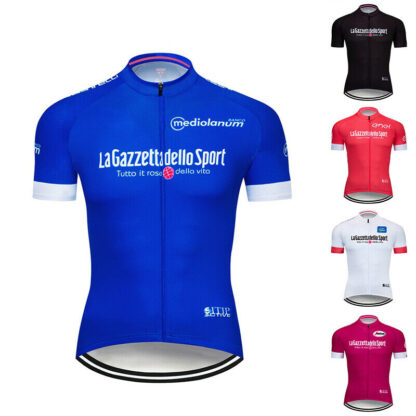 Купить Men Team Cycling Short Sleeve Jersey 2021 Racing Bike Tops Outdoor Bicycle Shirt