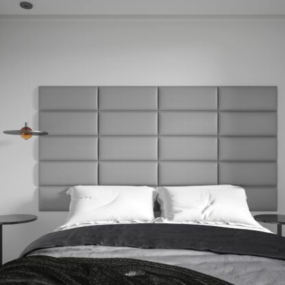 Купить Art3d 4PCS Peel and Sticker Headboard for Twin in Grey