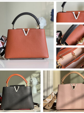 Купить Top quality luxury designer handbag shoulder bags Capucines BB bag fashion women single product Cross Body purse