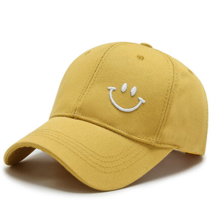 Купить New Fashion Men's and Women's Fashion Four Seasons Hat Korean Smiling Face Sunscreen Baseball Sports Leisure Duck Tongue