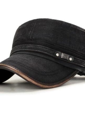 Купить Wide Brim Hats Winter Flat Cap Outdoor Sun Protection Ear Caps Men's And Women's Universal Hat Fashion Retro Casual