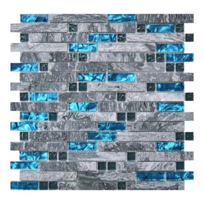 Купить Art3d 5-Piece 3D Wall Stickers Crystal Glass Peel and Stick Backsplash Tiles for Kitchen Bathroom