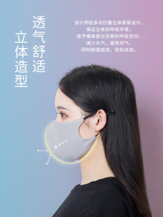 Купить Wholesale breathable dust-proof reusable mask manufacturers must have straight hair at home