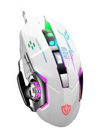 Купить Mice USB Wired Mouse Viper M11 Gaming Electronic Sports RGB Streamer Horse Running Luminous Computer Laptop Desktop Mouse Weight stack