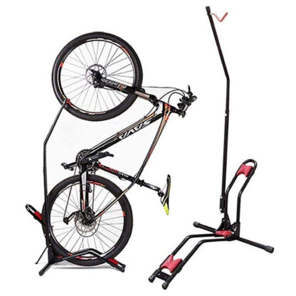 Купить Indoor Garage Storage Rack Stand or Bicycles 20-27" Mountain Bikes 650B 700C Road Bike Stand Support Holder Vertical/ Horizontal