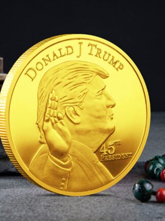 Купить Non Magnetic 45th President Craft Of The United States Make Liberals Cry Again Donald Trump Gold Plated Souvenir Coin