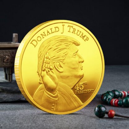 Купить Non Magnetic 45th President Craft Of The United States Make Liberals Cry Again Donald Trump Gold Plated Souvenir Coin