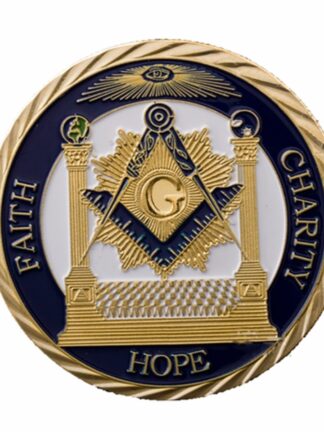 Купить 10pcs Non Magnetic Masonic Craft Brotherhood Of Man Fatherhood Gold Plated Coin Token Challenge Commemorative Badge