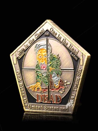 Купить 50pcs Non Magnetic Challenge Coin Craft American 911 Seal Sixth Team Pentagon Vaule Military Bronze Plated Badge Collection