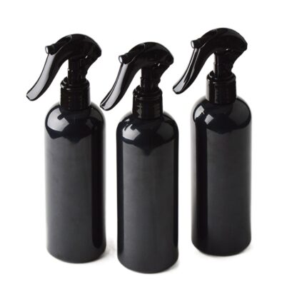 Купить 100ml 150ml Black Bottle with Trigger Sprayer Refillable Mist Spray Bottle for Cleaning Detergent Emulsion P219