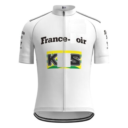 Купить 2021 Retro leader Summer cycling jersey Paris-Nice Breathable Anti UV Quick Dry