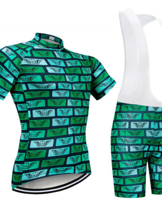 Купить 2021 Road MTB Cycling Mens Jersey Bibs Shorts Kits Short Sleeve Clothing Set