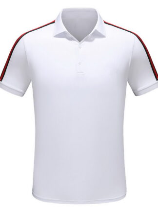 Купить Fashion Designer Summer Men Polo Shirts Luxury Business Casual Polo T Shirts Cotton Embroidery Logo High Street Mens Polos Shirt