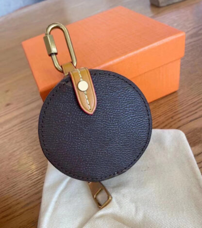 Купить 50%off Women's pouch luxury brand designer mini round earphones bag fashion old flower mini bags with retail box #1854 holiday present