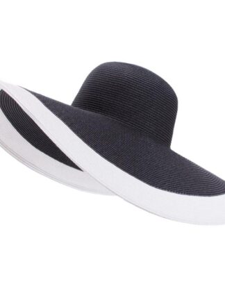 Купить 2022 Wide Brim Hats 7.1''/18cm Foldable Oversized Huge Sun Beach Straw Summer Wedding Womens Ladies Floppy Party Dressy