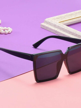 Купить New Fashion box Sunglass trend personalized Sunglass men's and women's street shooting square Sunglass