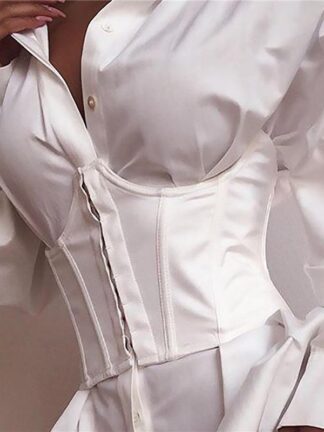 Купить Belts Women Ultra Super Wide Belt Elastic Corset Fashion Waist Ladies Clothing Accesoories Female Decorations White