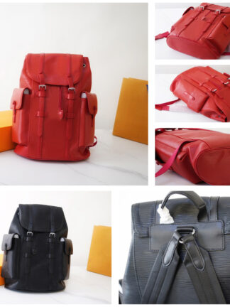 Купить High quality handbag backpack shoulder bags unisex waterproof travel bag Water ripple leather Brand Alliance