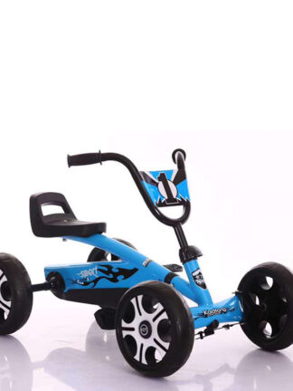 Купить Foot Pedal Go Kart for Kids Children Four Wheel Bicycle Push Bike for 1-7 Years Boys Girls Gifts Outdoor Ride On Toys Cars