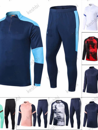 Купить 2022 men training soccer sports sweatshirt tracksuits sets luxury designer high qualitycasual football sporwear
