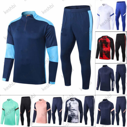 Купить 2022 men training soccer sports sweatshirt tracksuits sets luxury designer high qualitycasual football sporwear